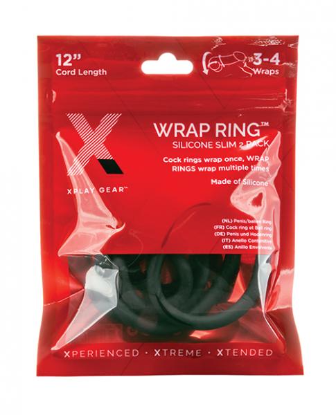 Xplay Silicone 12 Slim Wrap Ring " | SexToy.com