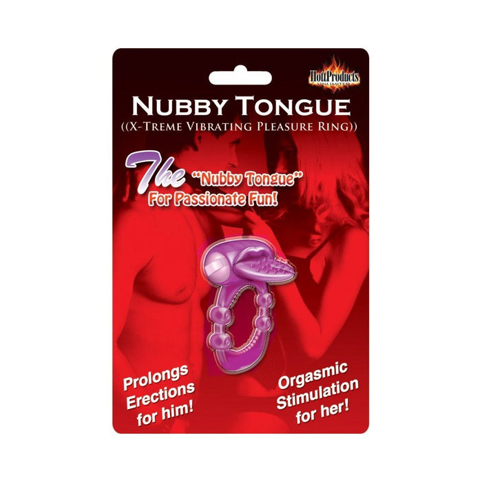 Xtreme Vibes- Nubbie Tongue (Purple) | SexToy.com
