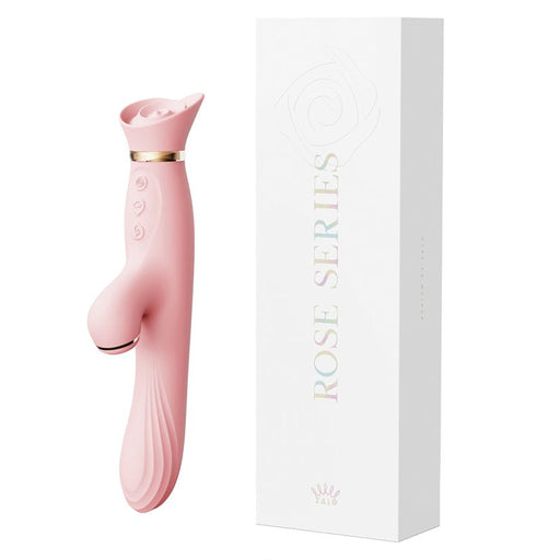 Zalo Rose Rabbit-Strawberry Pink - SexToy.com