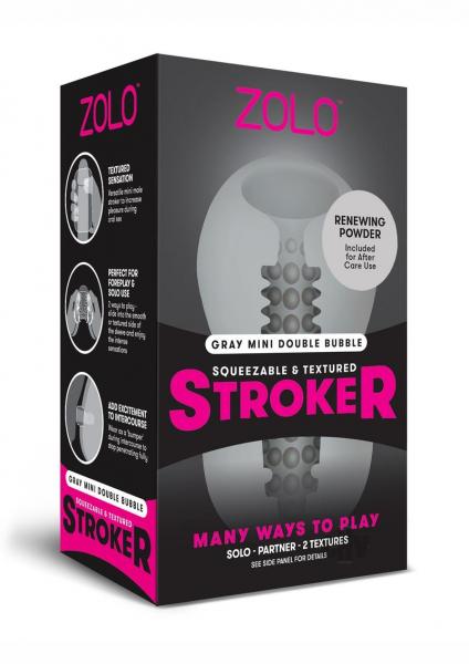 Zolo Mini Stroker Grey | SexToy.com