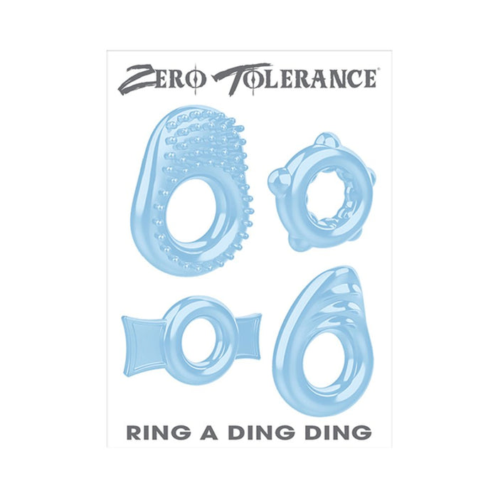 ZT Ring A Ding Ding Cock Ring Set Of 4 - SexToy.com