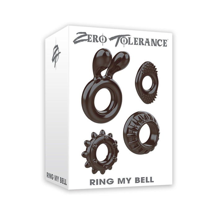 ZT Ring My Bell Cock Ring Set (4/per) - SexToy.com