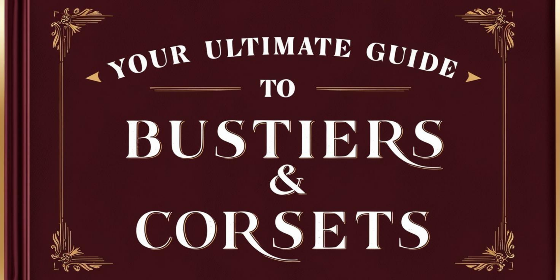 Your Ultimate Guide to Bustiers & Corsets