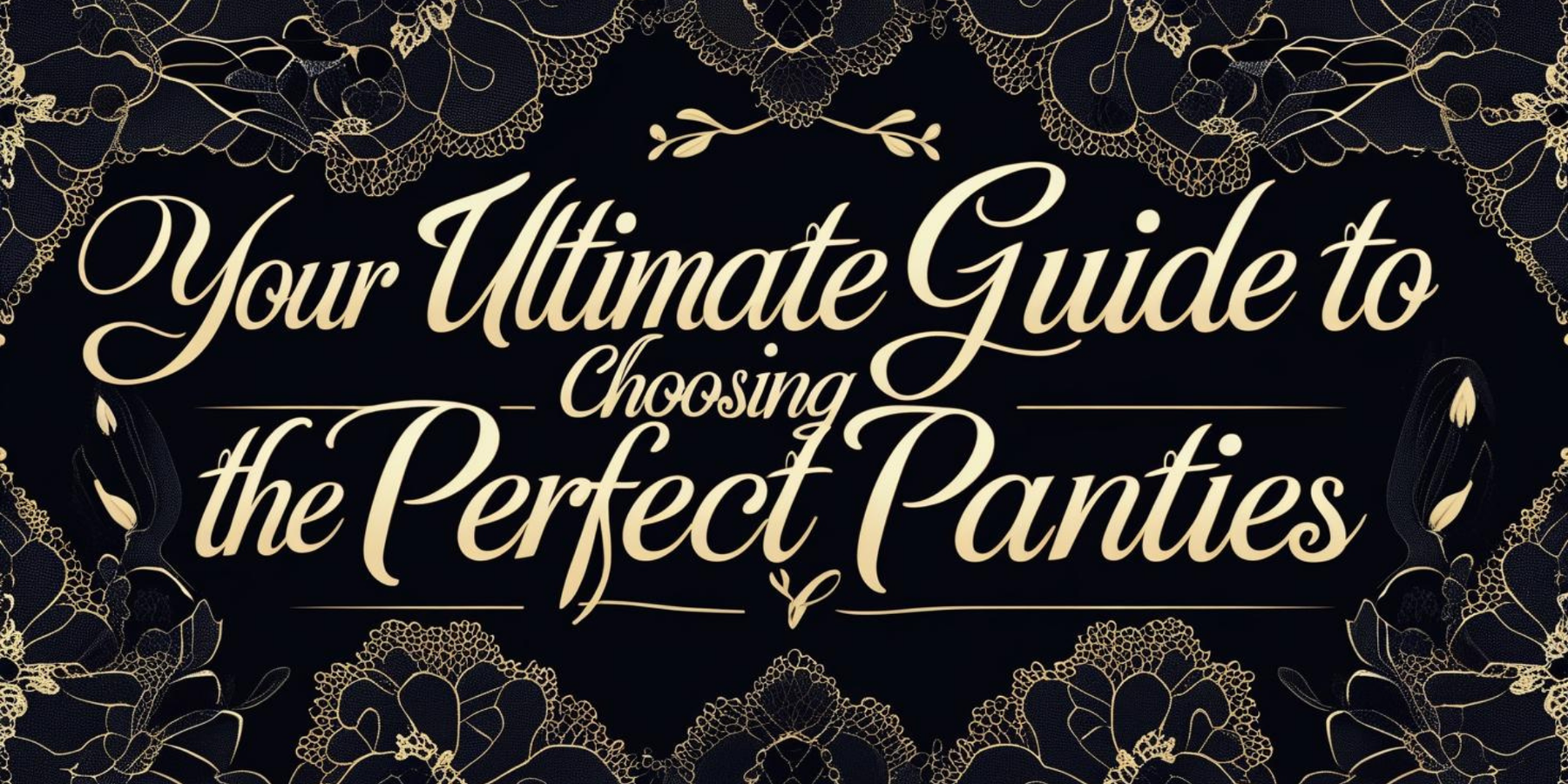 Your Ultimate Guide to Choosing the Perfect Panties