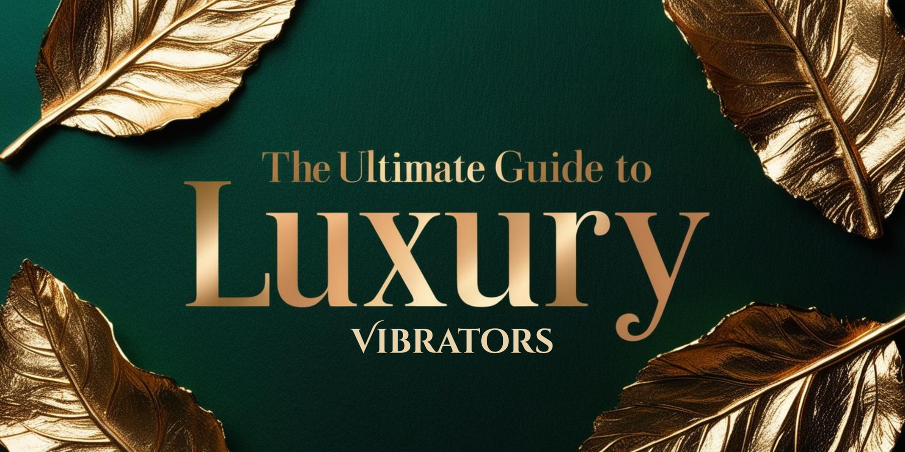 The Ultimate Guide to Luxury Vibrators