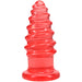 Crystal Jellies Anal Twist 7 Inch Pink