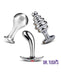 Dr. Tush's Tools of Temptation Small Anal Plug Set - Metal