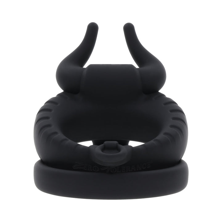 Zero Tolerance Raging Bull Silicone Rechargeable Black - product view 2