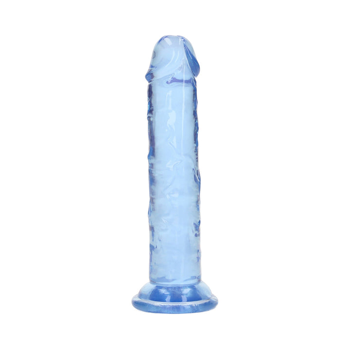 Realrock Realistic Dildo 5 in. Blue - product view 2