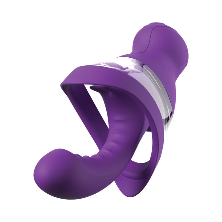 Fantasy For Her Veloura Touch G-Spot Pleasure Pump - Purple - product view 2