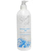 Bottle of Slippery Stuff Gel water-based personal lubricant with pump dispenser and blue decorative design.