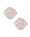 Neva Nude Sequin Mermaid Shell Pasties - Champagne Showers O/S