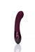 Plum-colored Hot Octopuss Kurve G-spot vibrator with ergonomic curved design and control buttons on the handle.