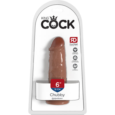 King Cock 6" Chub Tan