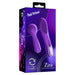 Peak Performa Interchangeable Zira Wand and Textured Massager-Purple