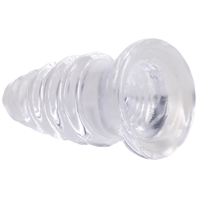 Crystal Jellies Anal Twist 5 Inch Clear