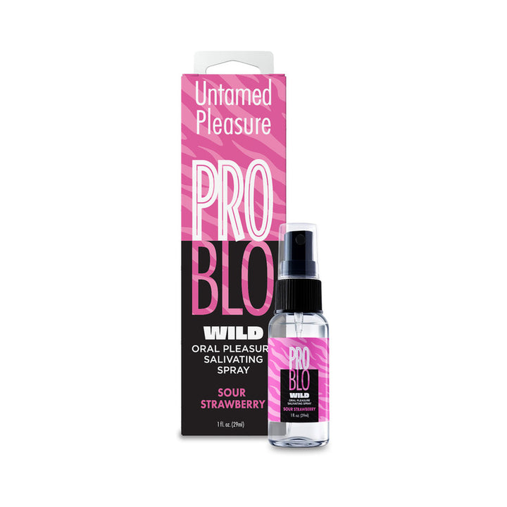 ProBlo Wild Mouthwatering Salivating Spray Sour Strawberry 1 oz.
