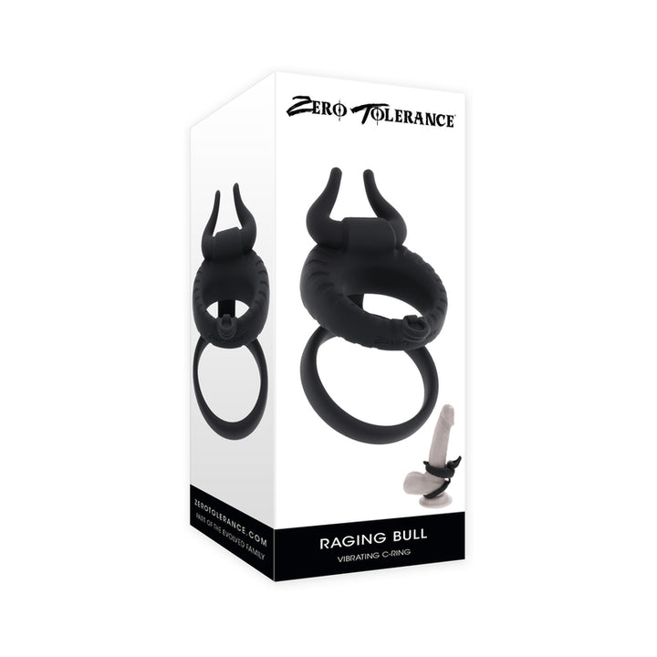 Zero Tolerance Raging Bull Silicone Rechargeable Black