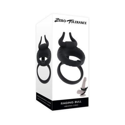 Zero Tolerance Raging Bull Silicone Rechargeable Black