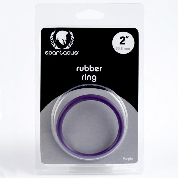 2IN WHITE RUBBER RING - SexToy.com
