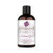 Bottle of Sliquid Organics Natural Gel intimate lubricant with a white label and black cap.