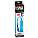 Beginners Power Pump by Pipedream with clear cylinder, blue pump ball, and flexible hose in retail packaging.