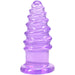 Crystal Jellies Anal Twist 5 Inch Purple