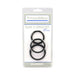 TitanMen Slim C-Ring 3 Piece Silicone Set Black