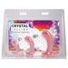Crystal Jellies Curved Anal Trainer Set Pink