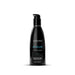 Black pump bottle of Wicked Aqua fragrance-free water-based lubricant, 60 ml size, with blue and white text.