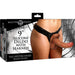 Master Series 9" Silicone Dildo With Harness