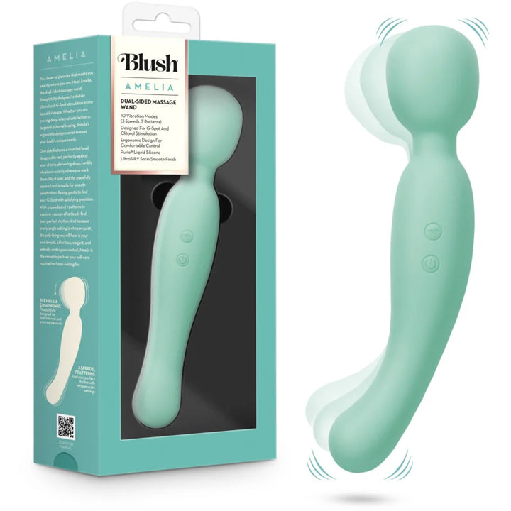 Blush Collection Amelia Massage Wand Seafoam