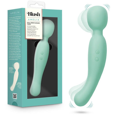Blush Collection Amelia Massage Wand Seafoam