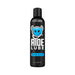 Bottle of Ride Bodyworx water-based lubricant with black label and blue devil logo, 8.5 oz size.