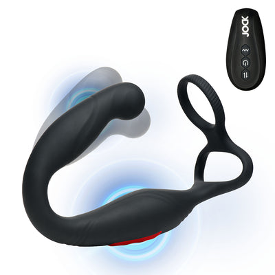 Jock Enhancers Axis Gyrating Prostate Vibrator With C-Ring