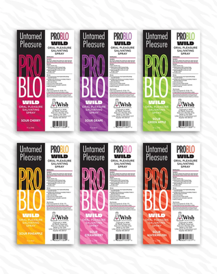 Problo Wild, Mouthwatering Salivating Spray, Sour Pineapple 1oz