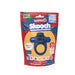 Blueberry 4B Skooch vibrating ring with flexible fins in eco-friendly compostable packaging