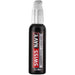 Bottle of Swiss Navy Premium Anal Lubricant with pump dispenser, 2 fl oz size, black and red label design.