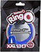 Screaming O Ringo Pro XXL blue silicone ring in retail packaging with size and certification details.