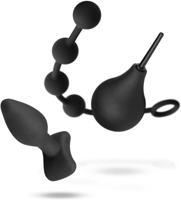 Nexus Beginner Anal Kit - Black