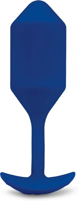 b-Vibe Vibrating Weighted Snug Plug XL - 247 g Navy