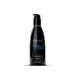 Black pump bottle of Wicked Aqua Chill water-based cooling lubricant with blue and white text on label