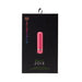 Nu Sensuelle Joie Bullet in pink with sleek black packaging highlighting 15 vibration patterns and compact design.
