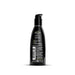Back view of Wicked Aqua Vanilla Bean 2oz water-based lubricant bottle with product details and usage instructions.