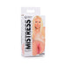 Curve Novelties Mistress BioSkin Ashley packaging featuring a blonde model and product image on a white box.