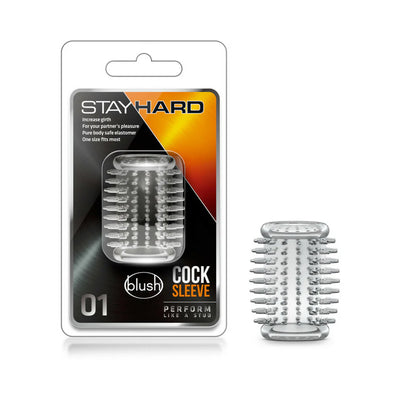 Stay Hard Cock Sleeve 01 Clear