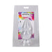 Crystal Jellies Double Pop Plug 6 in. Clear
