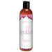 Bottle of Intimate Earth Soothe Anal Anti-Bacterial Glide with guava bark extract, featuring a floral-themed label and black cap.