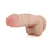 Beige realistic 7-inch dildo with suction cup base and lifelike texture from Au Naturel collection.