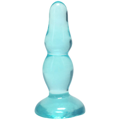 Crystal Jellies Novice Pop Plug 4 Inch Teal